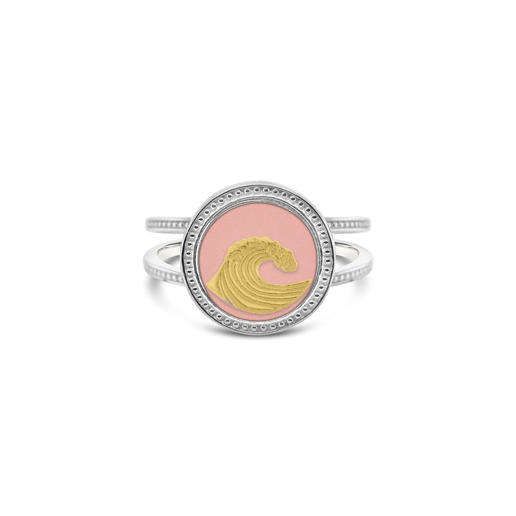 Dream Ring with Beaded Edge