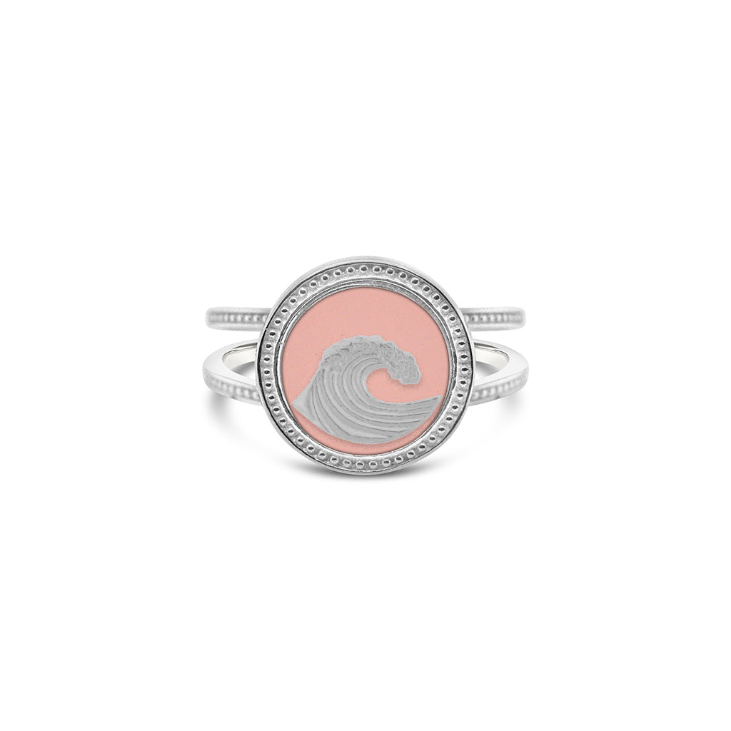 Dream Ring with Beaded Edge
