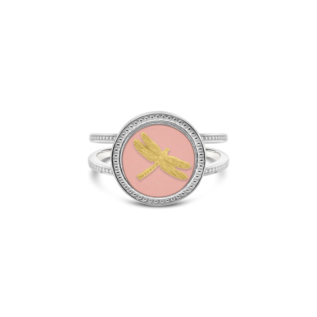 Dream Ring with Beaded Edge