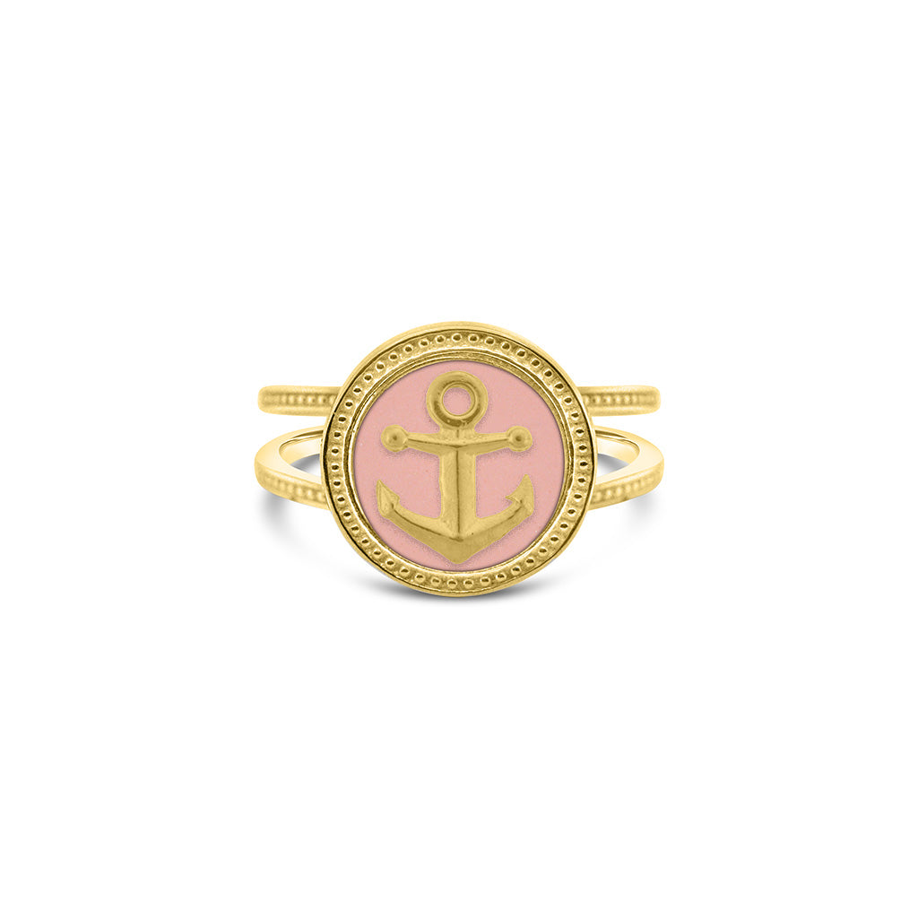 Dream Ring with Beaded Edge
