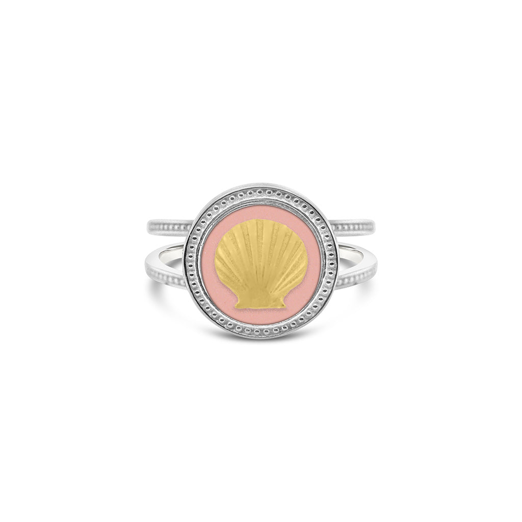 Dream Ring with Beaded Edge