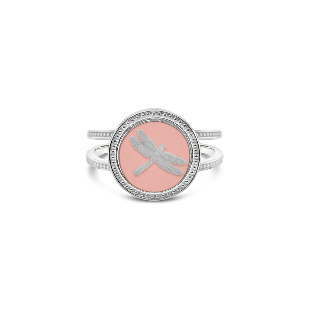 Dream Ring with Beaded Edge