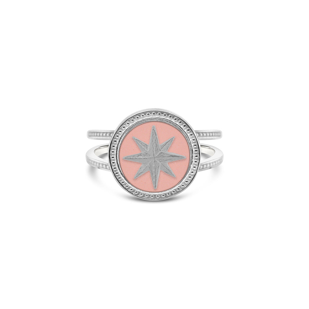 Dream Ring with Beaded Edge