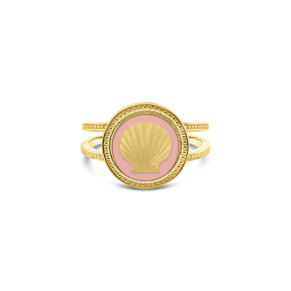 Dream Ring with Beaded Edge