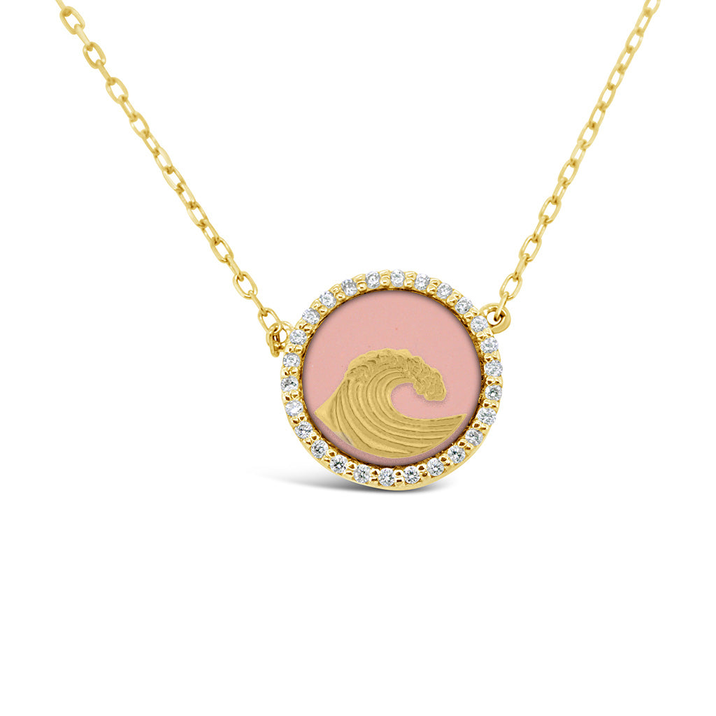 Dream Necklace with 13 pts Diamond Edge