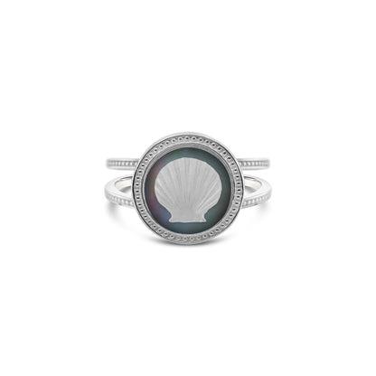 Dream Ring with Beaded Edge