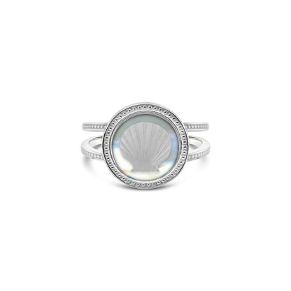 Dream Ring with Beaded Edge