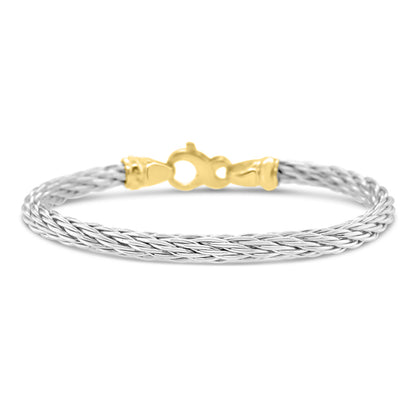 5mm Cable Bracelet with Infinity Clasp - 7"