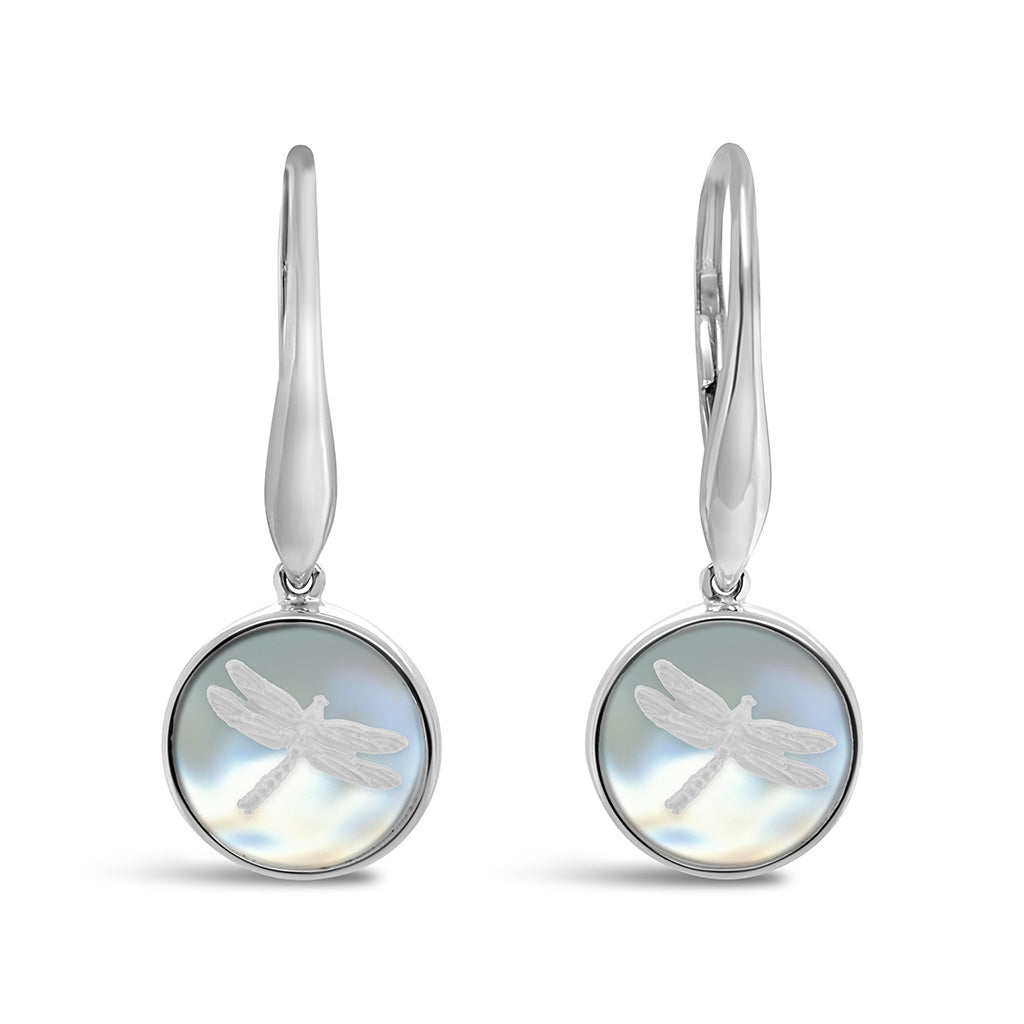 Smooth Edge Dream Leverback Earrings