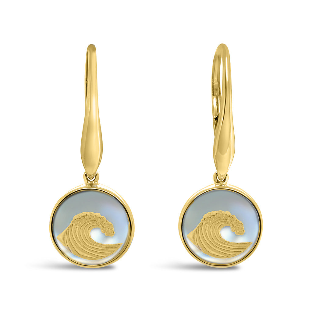 Smooth Edge Dream Leverback Earrings