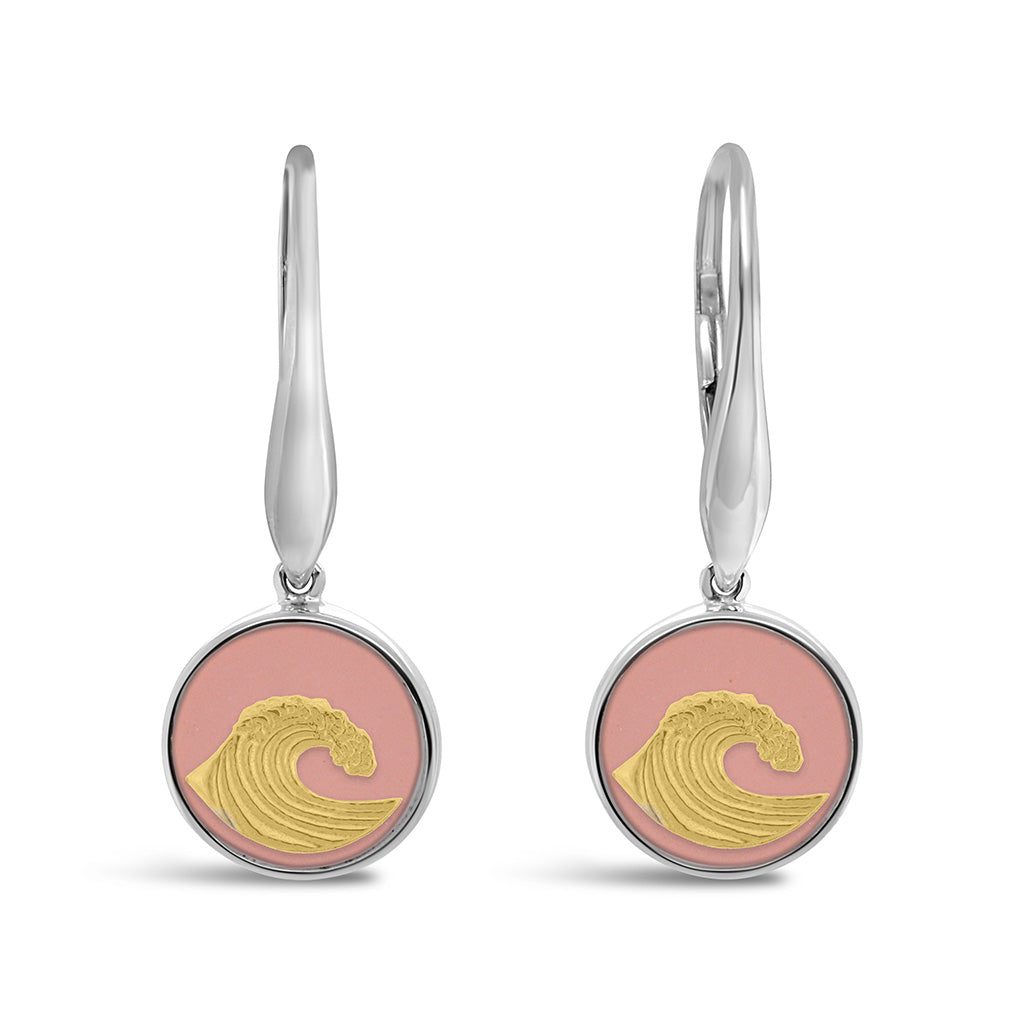 Smooth Edge Dream Leverback Earrings